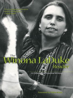 cover image of The Winona LaDuke Reader